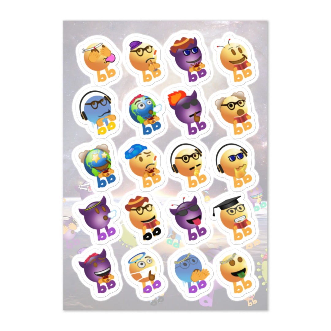 Megabb Buddy Stickers - Emojibb