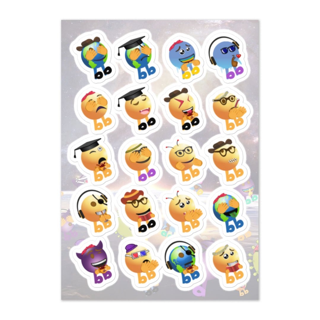 Megabb Buddy Stickers - Emojibb