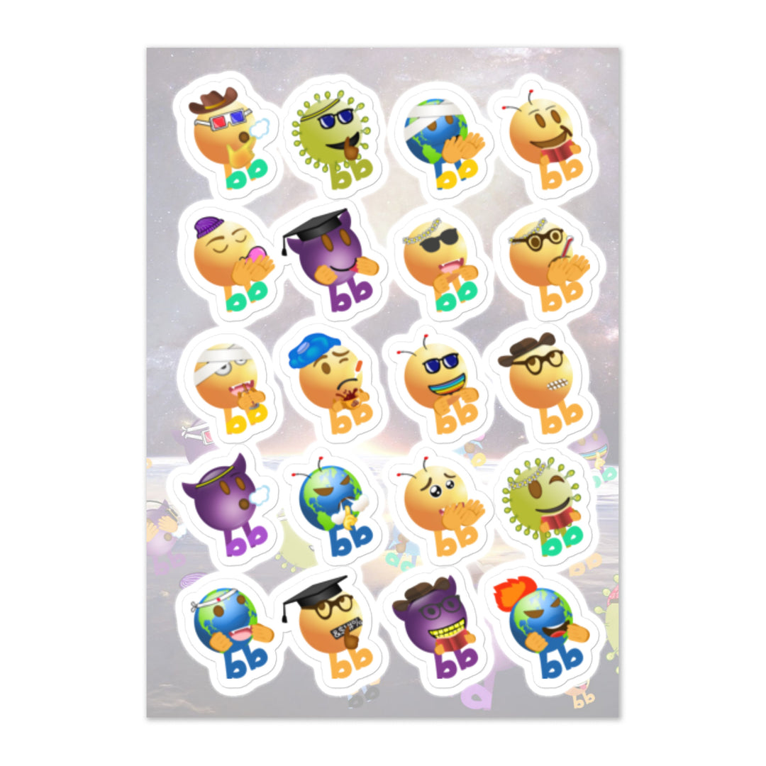 Megabb Buddy Stickers - Emojibb