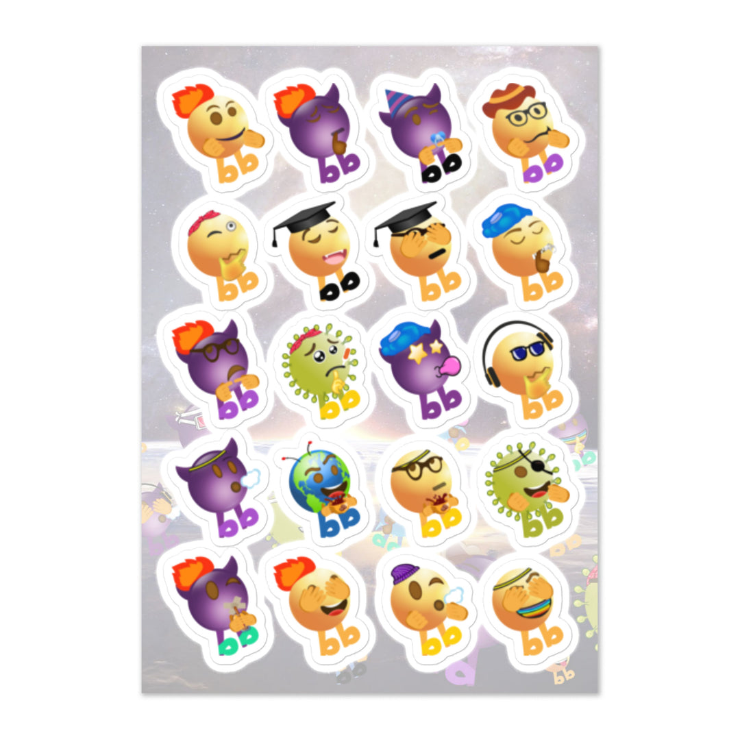 Megabb Buddy Stickers - Emojibb