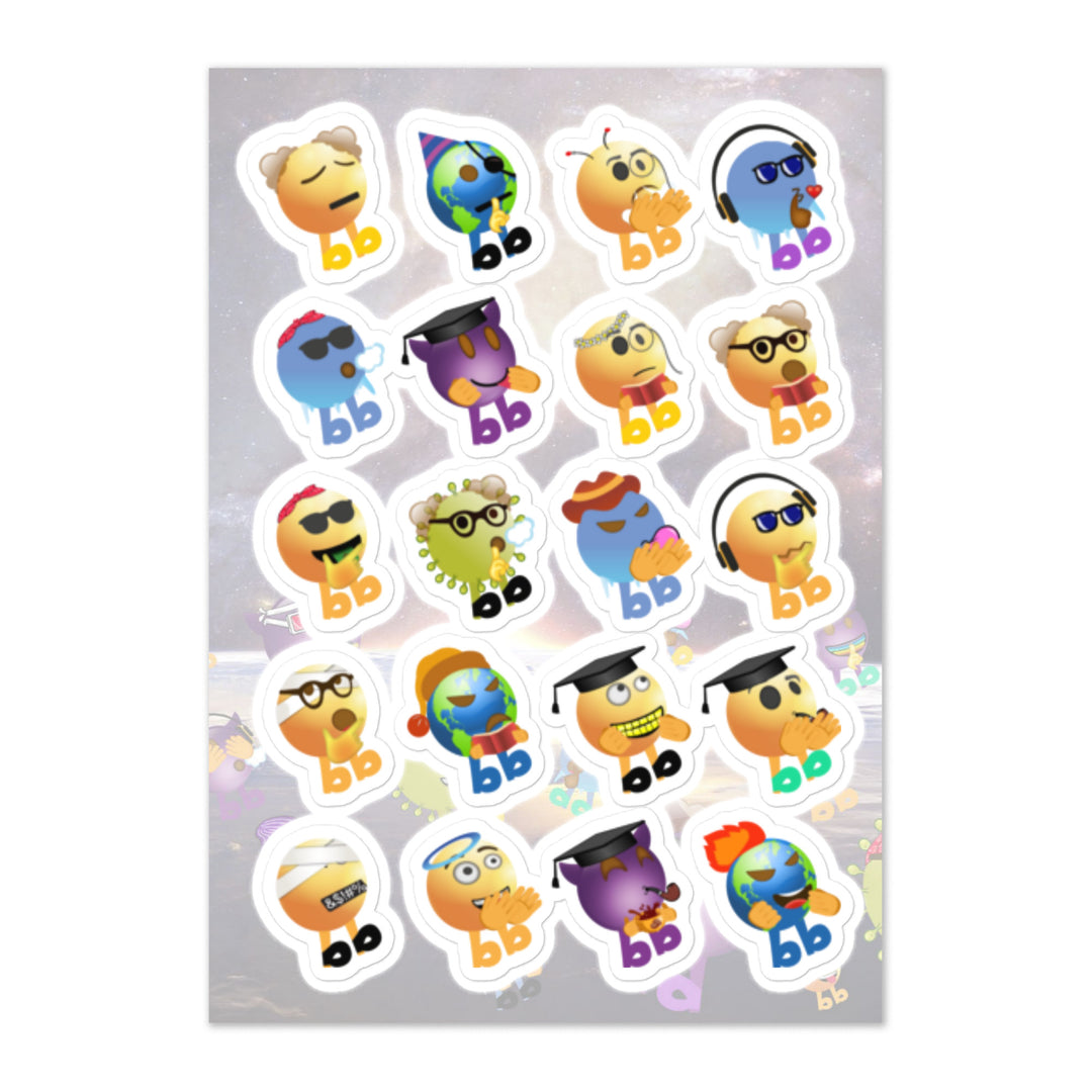 Megabb Buddy Stickers - Emojibb