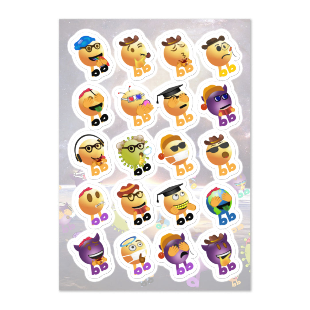 Megabb Buddy Stickers - Emojibb