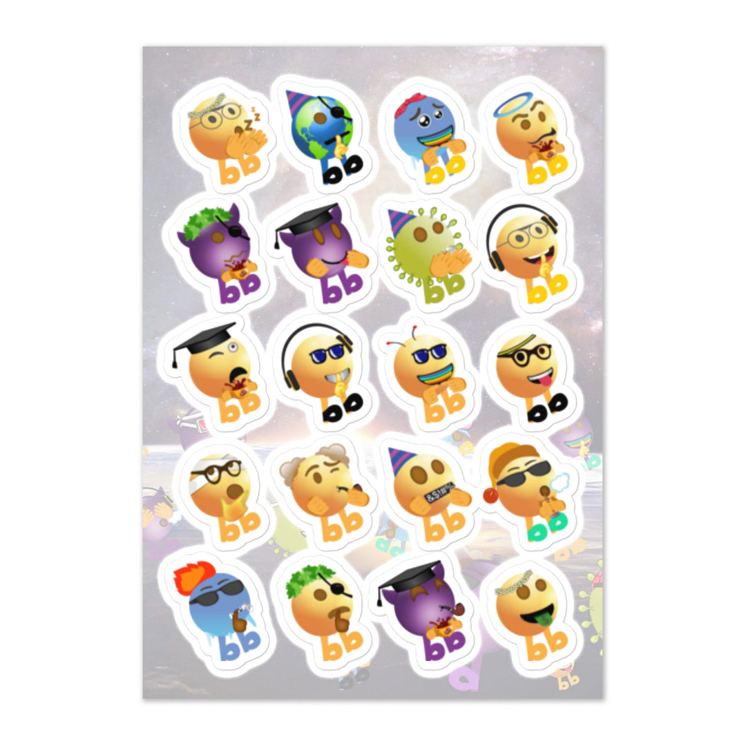 Megabb Buddy Stickers - Emojibb