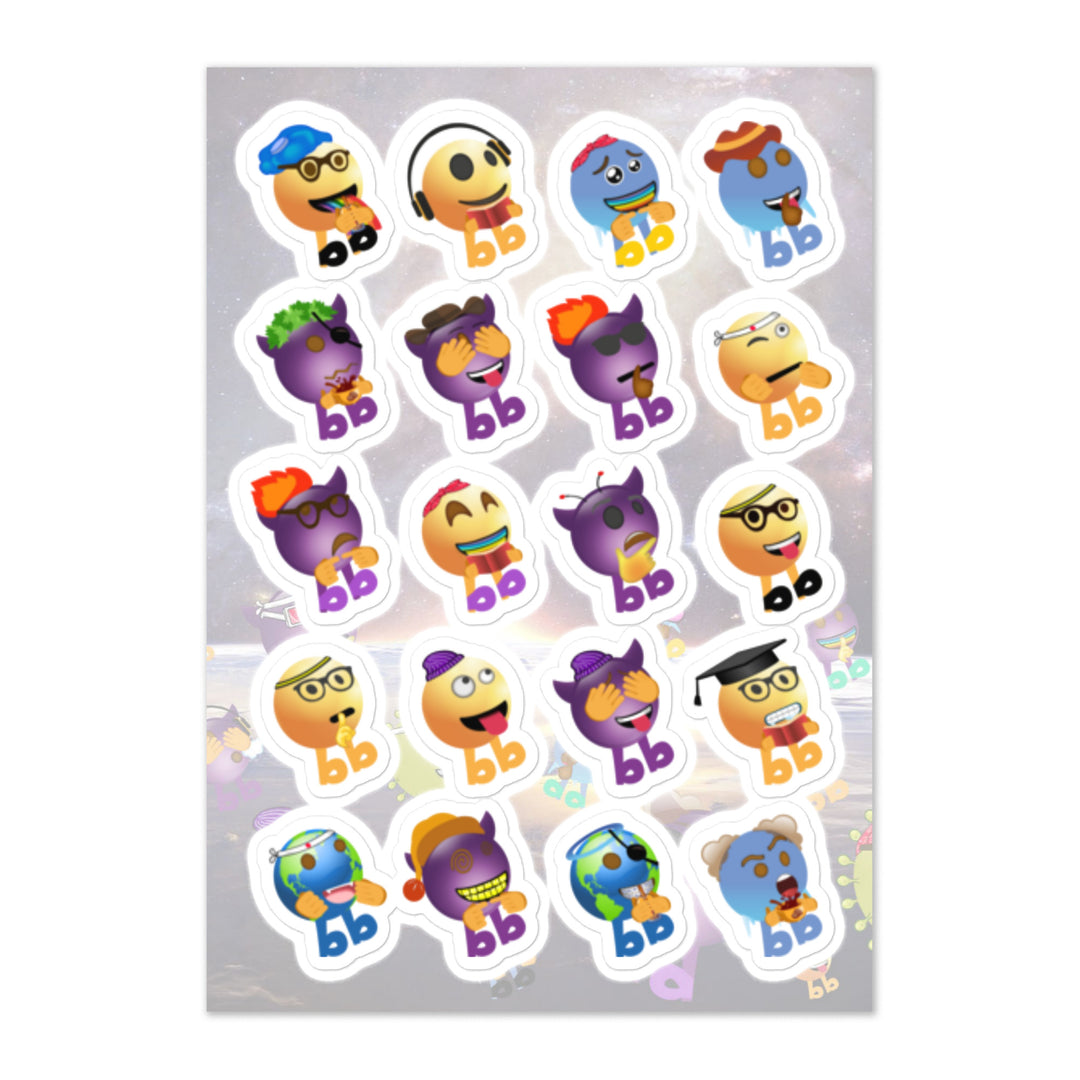 Megabb Buddy Stickers - Emojibb