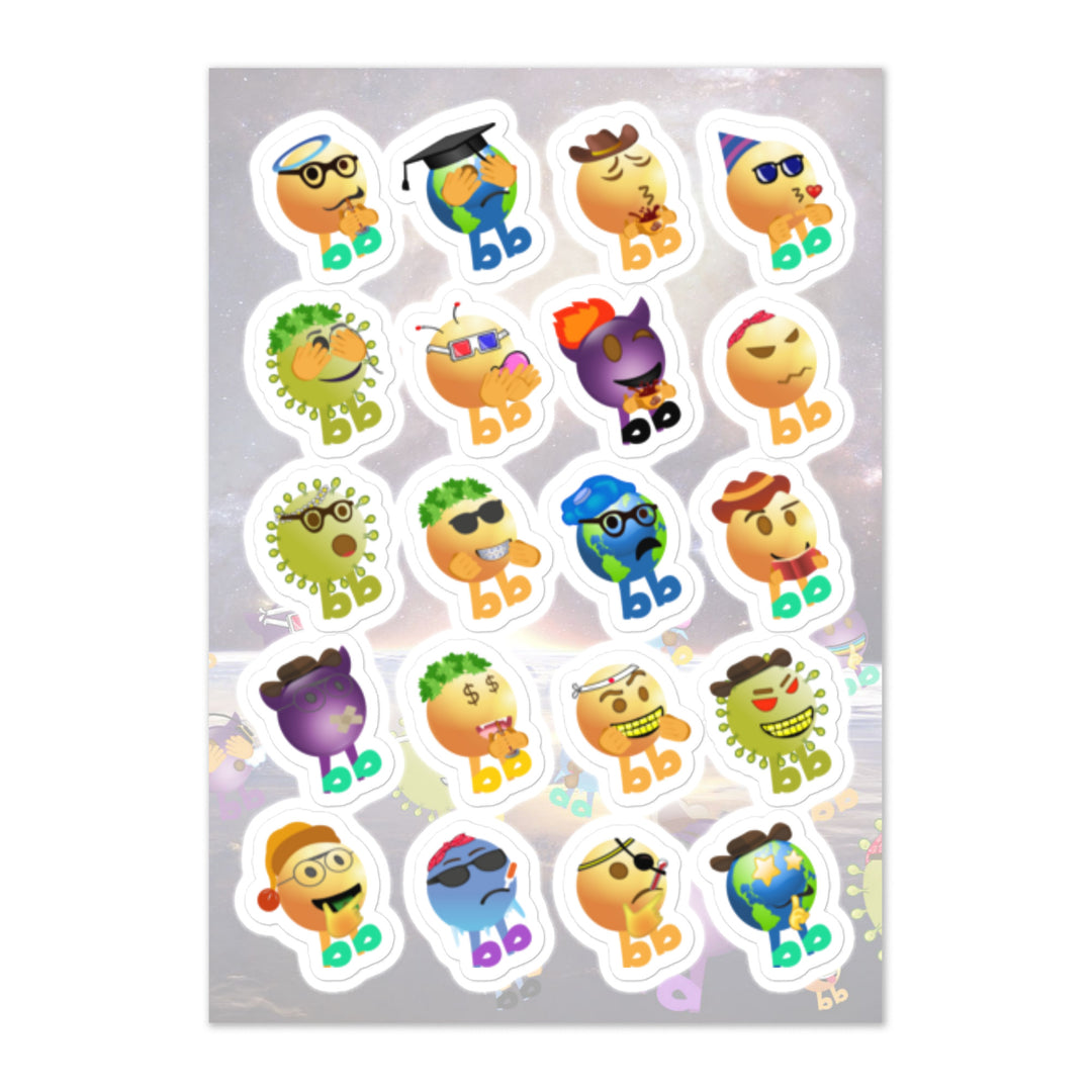 Megabb Buddy Stickers - Emojibb