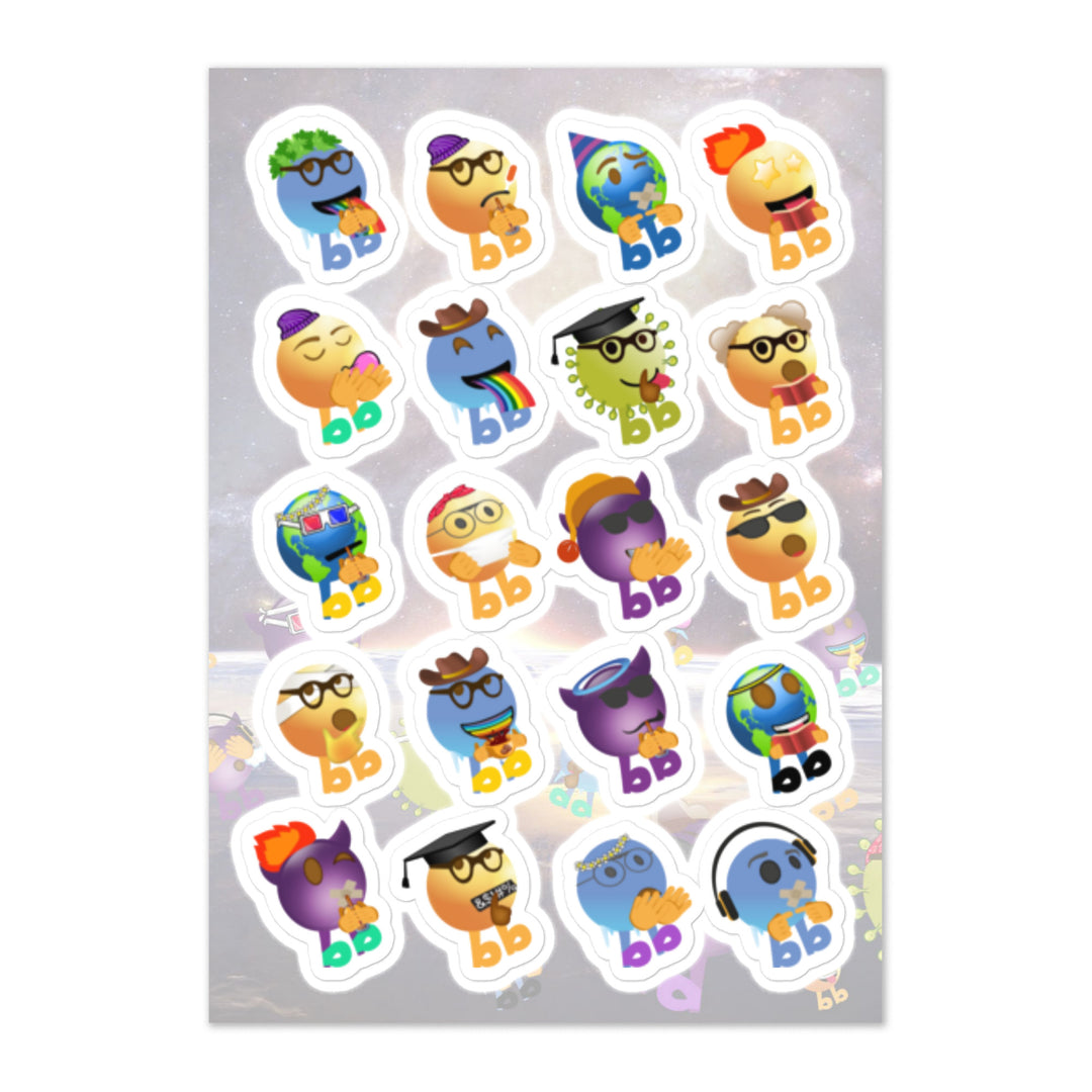 Megabb Buddy Stickers - Emojibb