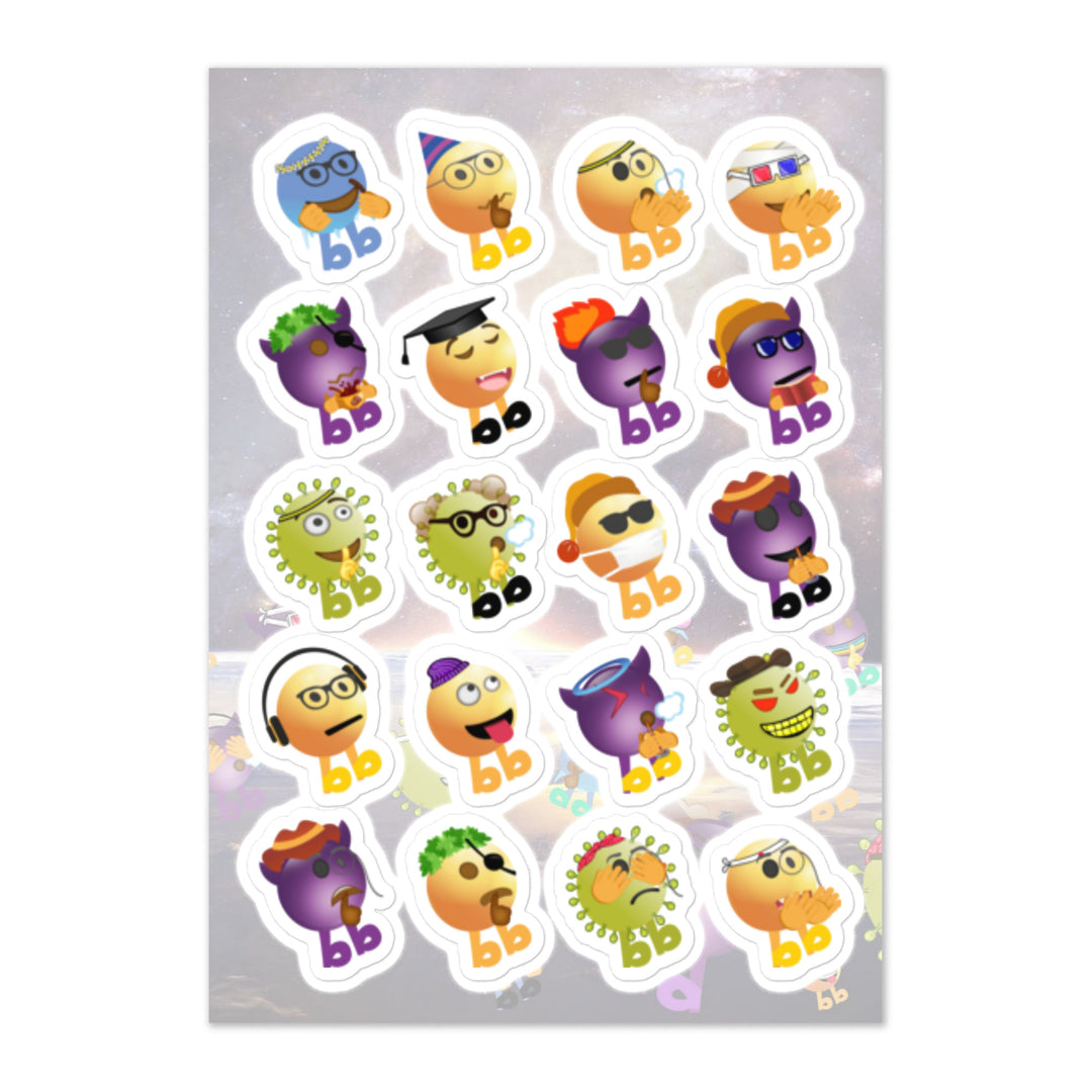 Megabb Buddy Stickers - Emojibb