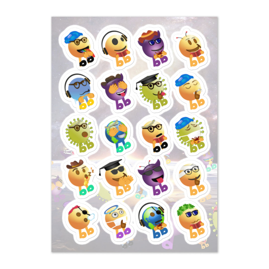 Megabb Buddy Stickers - Emojibb