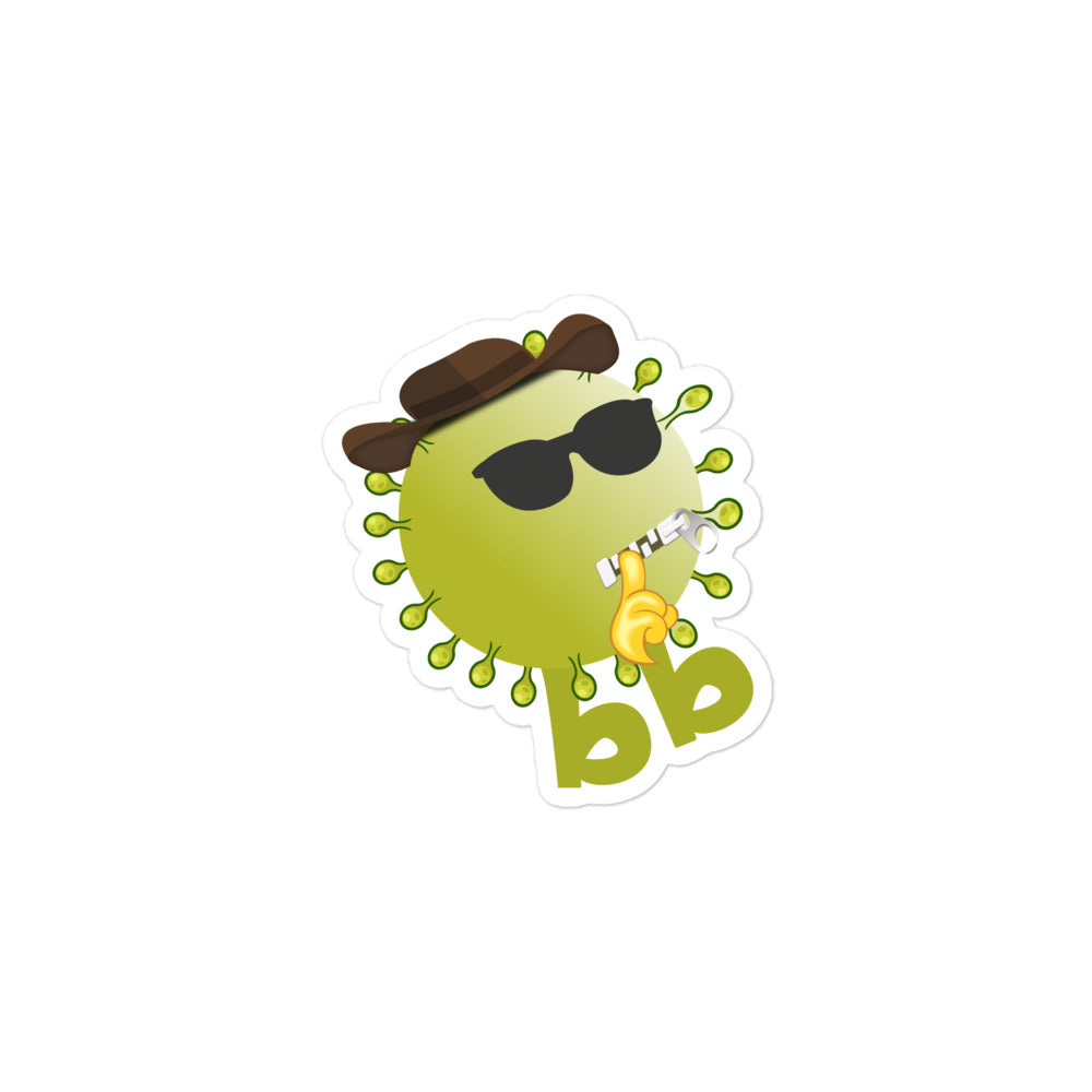 Virusbb Bubble-free sticker - Emojibb