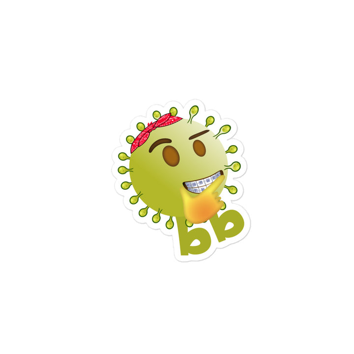 Virusbb Bubble-free sticker - Emojibb