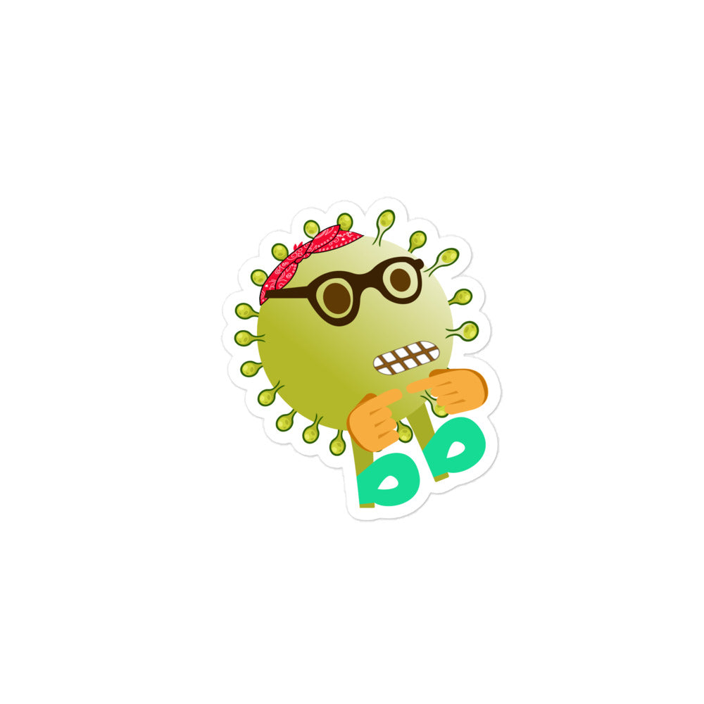 Virusbb Bubble-free sticker - Emojibb