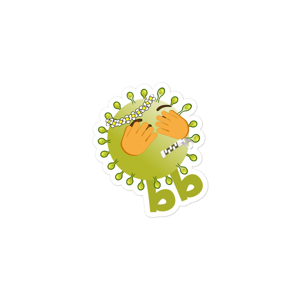 Virusbb Bubble-free sticker - Emojibb