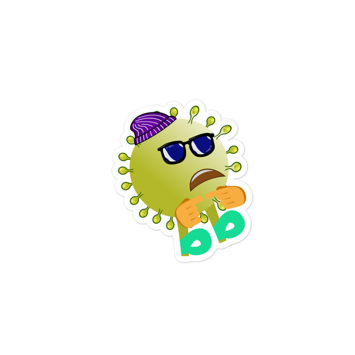 Virusbb Bubble-free sticker - Emojibb