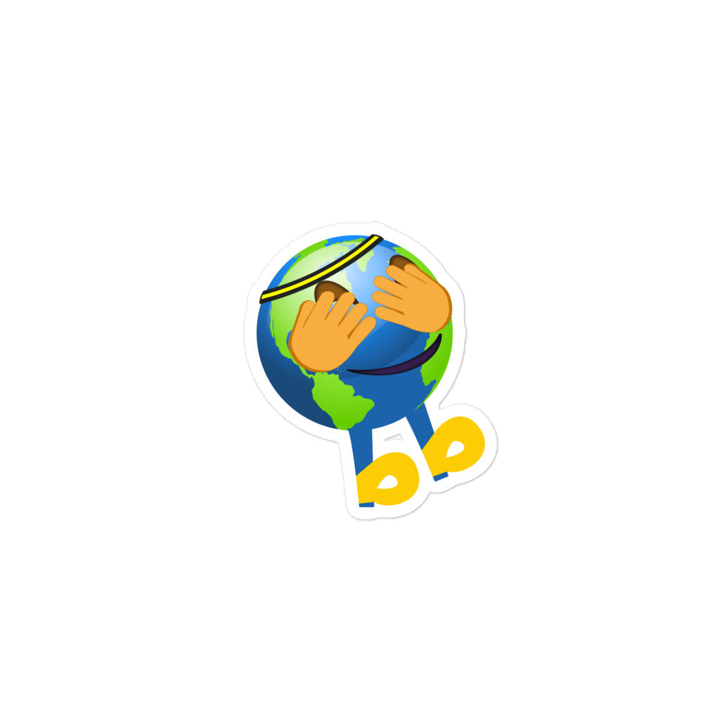 Earthbb Bubble-free sticker - Emojibb