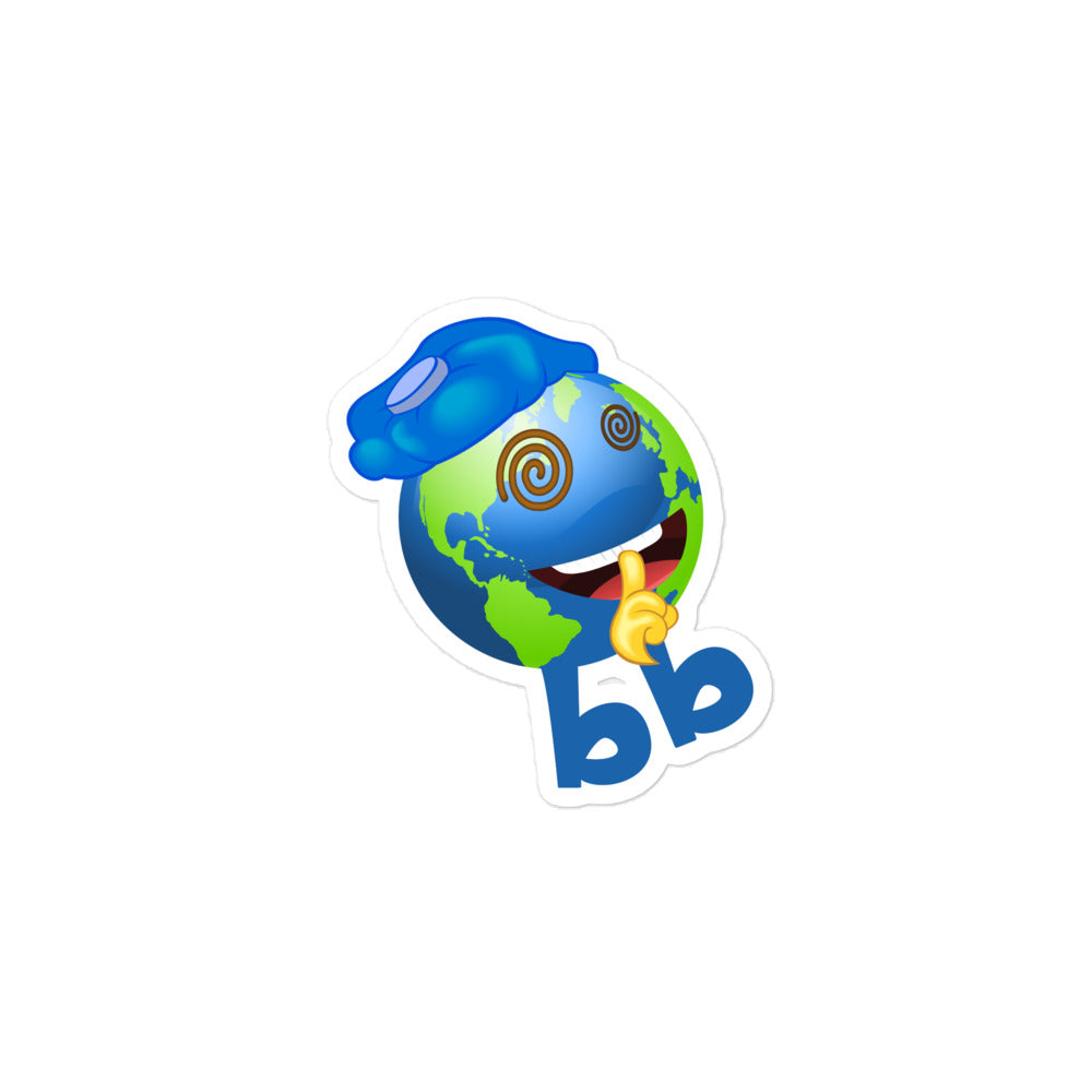 Earthbb Bubble-free sticker - Emojibb