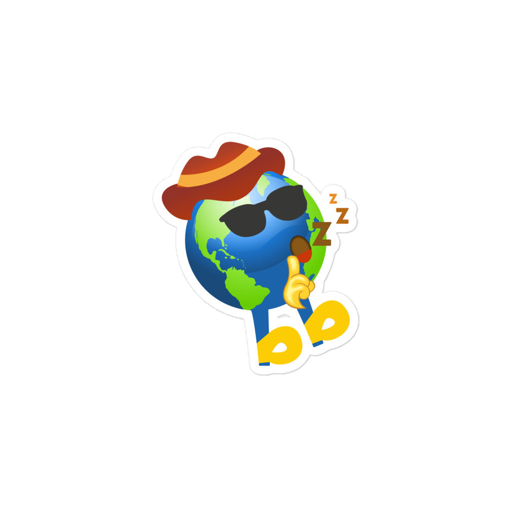 Earthbb Bubble-free sticker - Emojibb