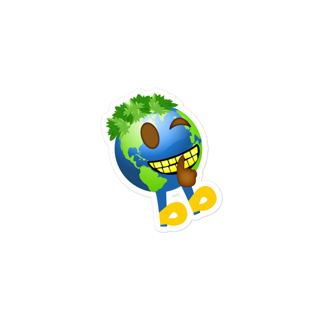 Earthbb Bubble-free sticker - Emojibb