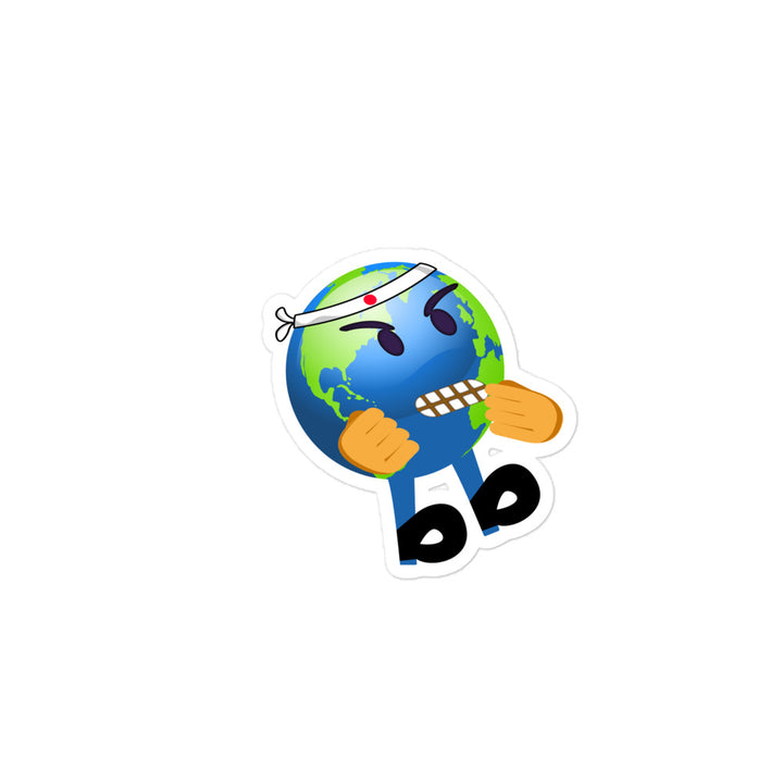 Earthbb Bubble-free sticker - Emojibb