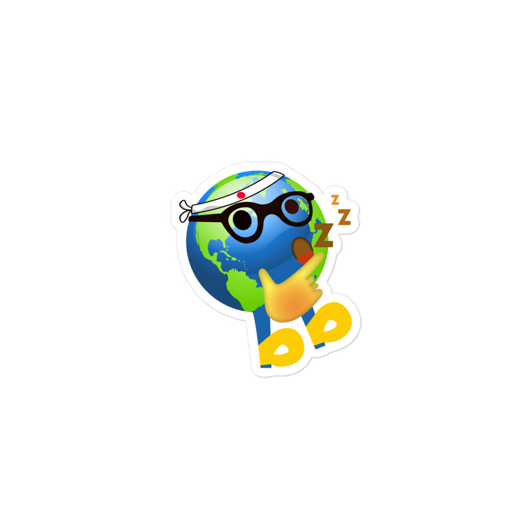 Earthbb Bubble-free sticker - Emojibb