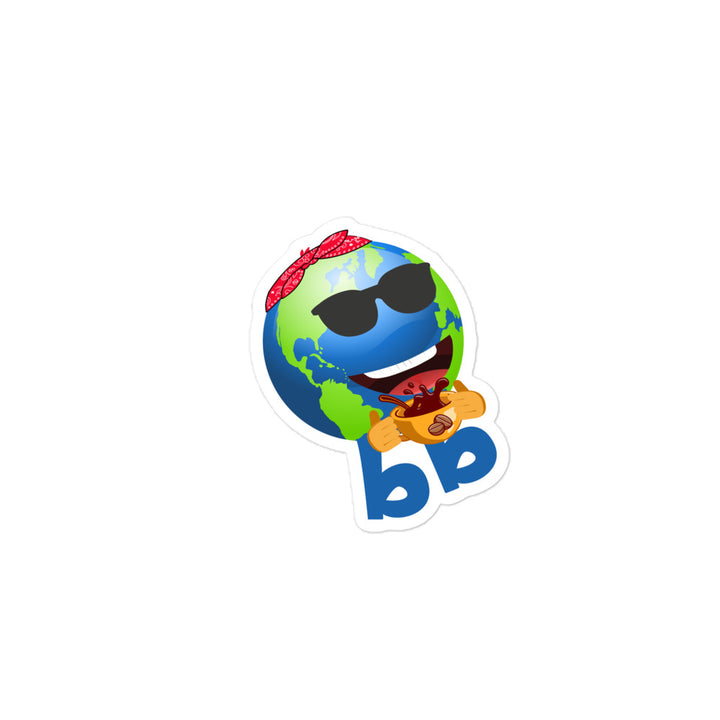 Earthbb Bubble-free sticker - Emojibb