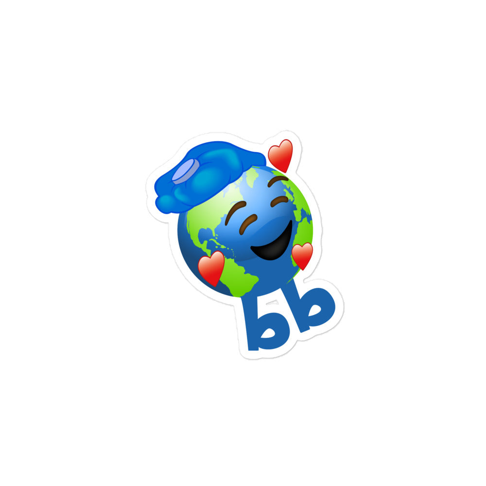 Earthbb Bubble-free sticker - Emojibb