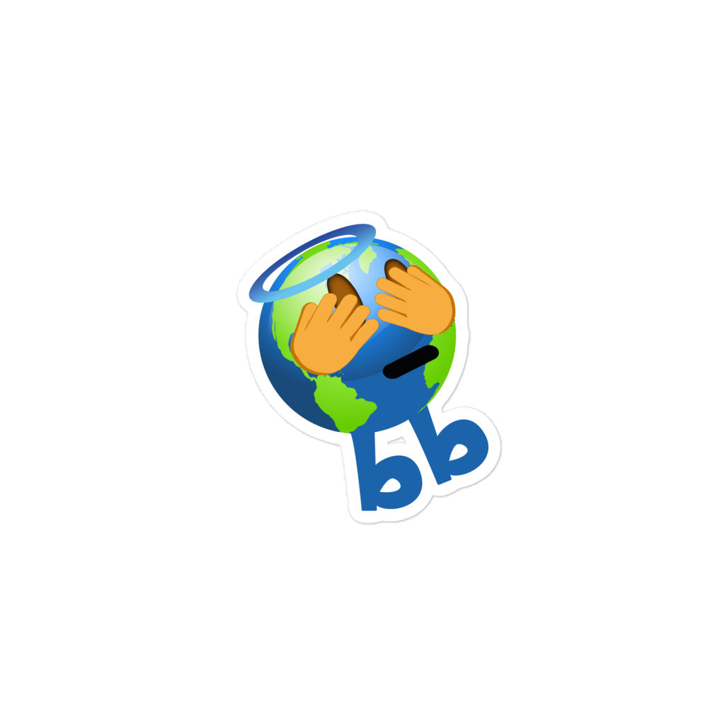 Earthbb Bubble-free sticker - Emojibb