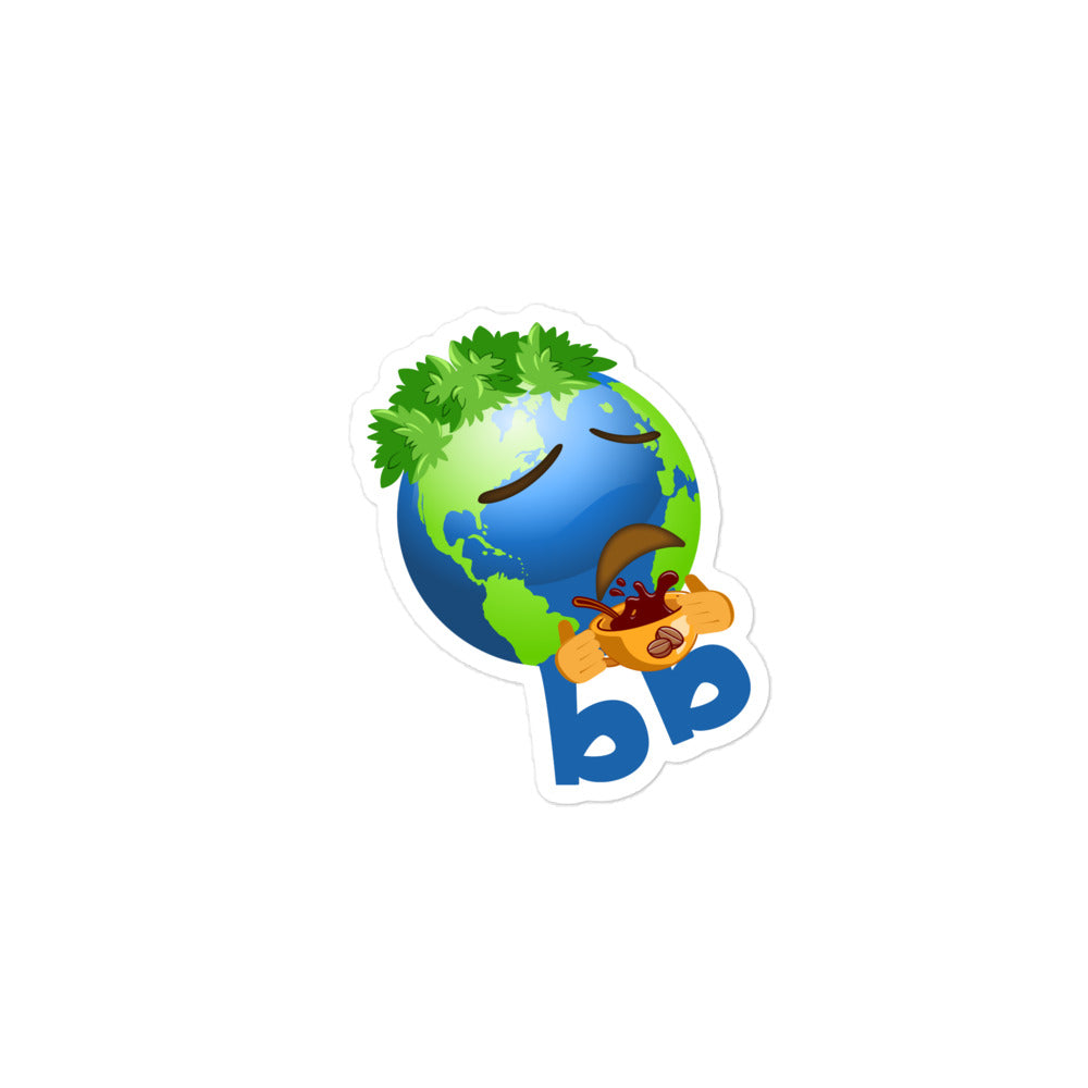 Earthbb Bubble-free sticker - Emojibb