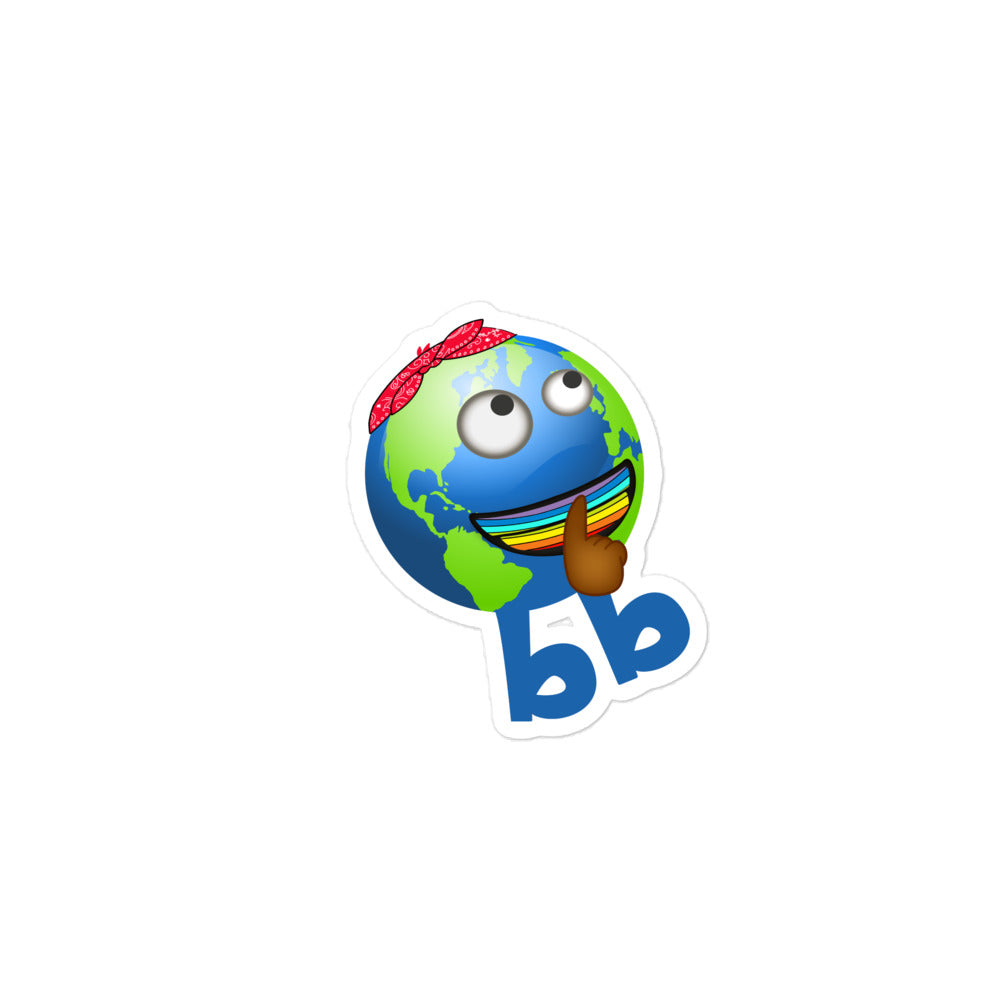 Earthbb Bubble-free sticker - Emojibb