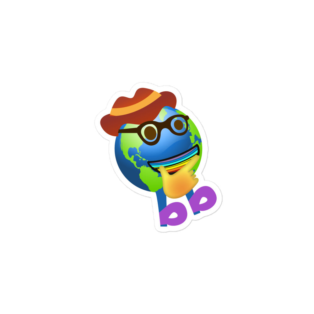 Earthbb Bubble-free sticker - Emojibb