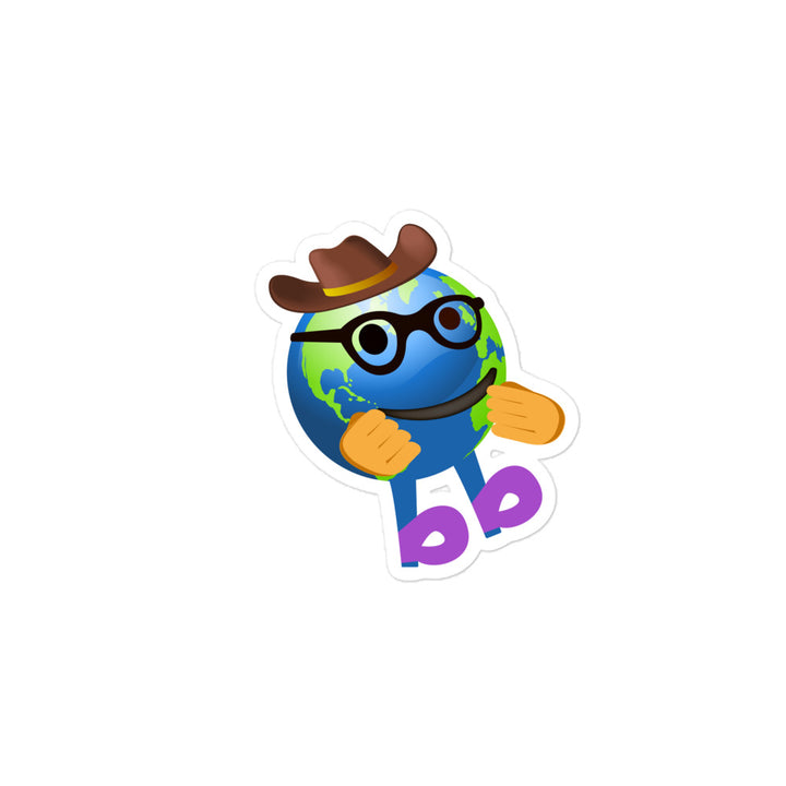 Earthbb Bubble-free sticker - Emojibb