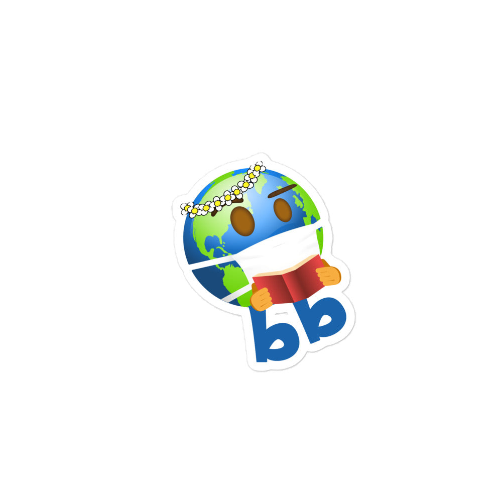 Earthbb Bubble-free sticker - Emojibb