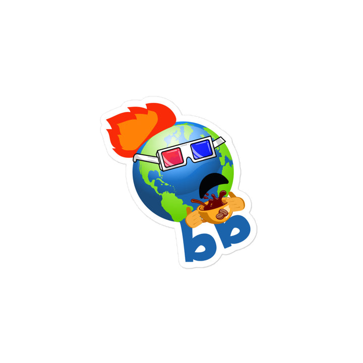 Earthbb Bubble-free sticker - Emojibb