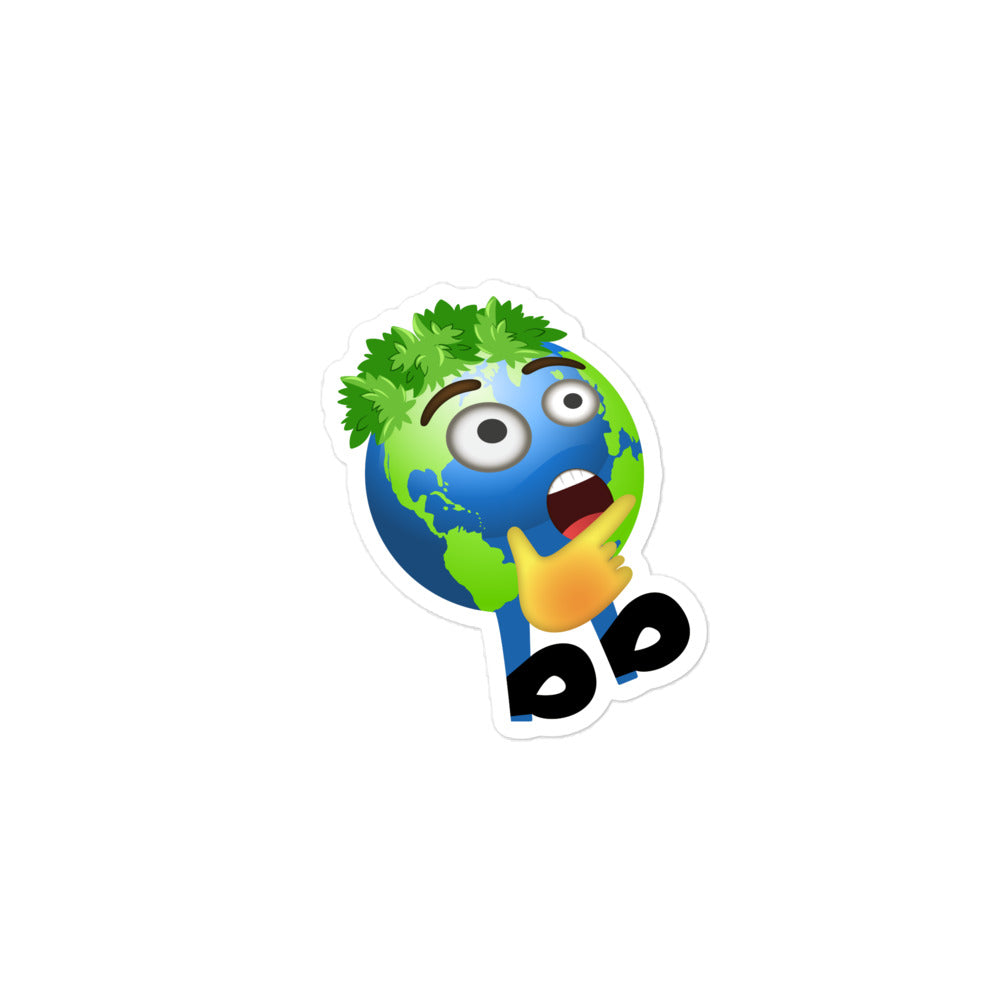 Earthbb Bubble-free sticker - Emojibb