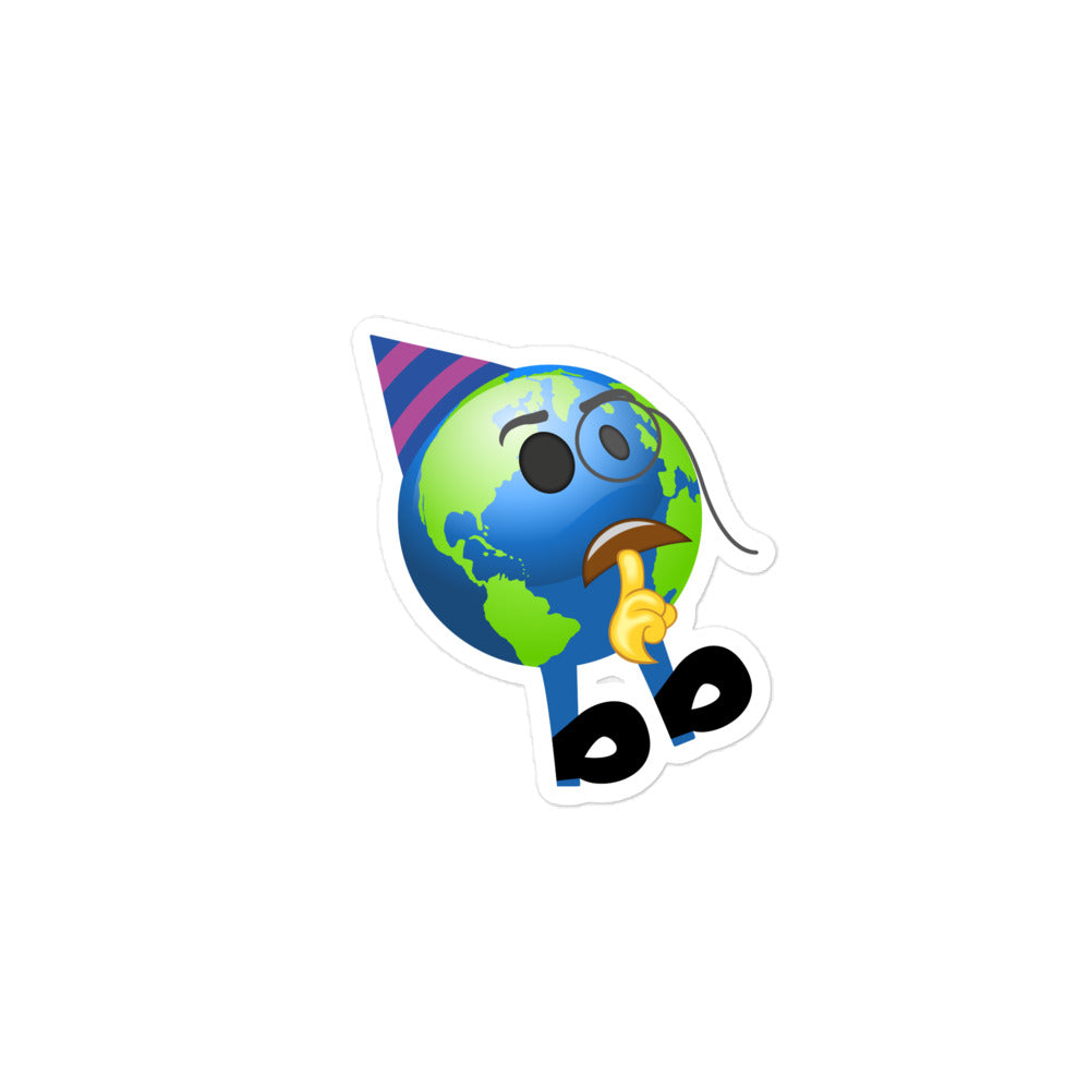 Earthbb Bubble-free sticker - Emojibb