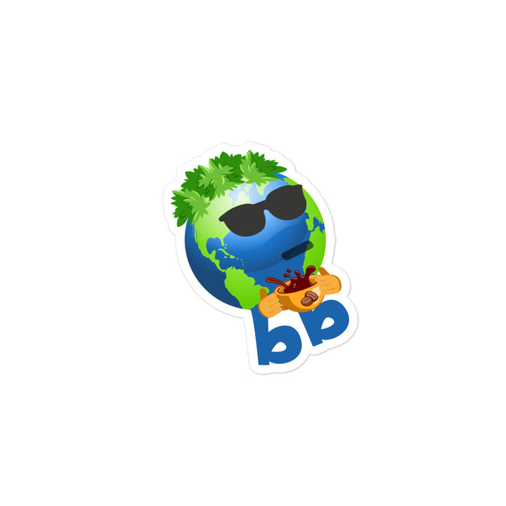 Earthbb Bubble-free sticker - Emojibb