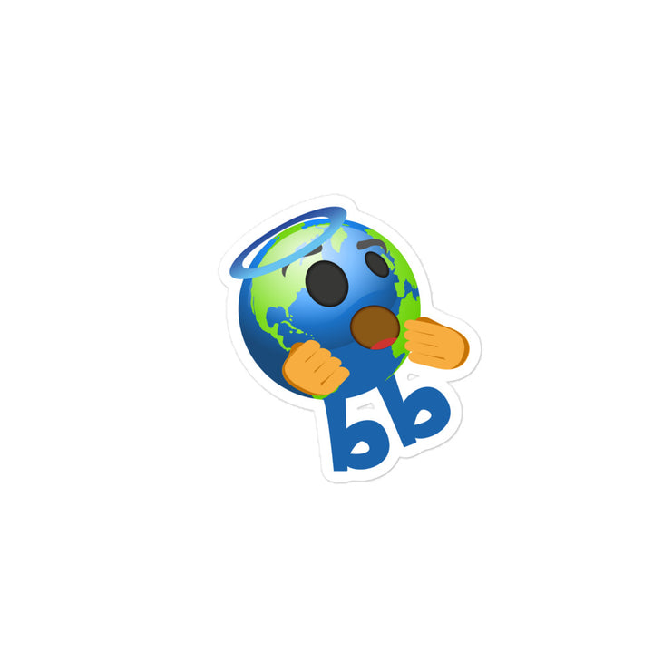 Earthbb Bubble-free sticker - Emojibb