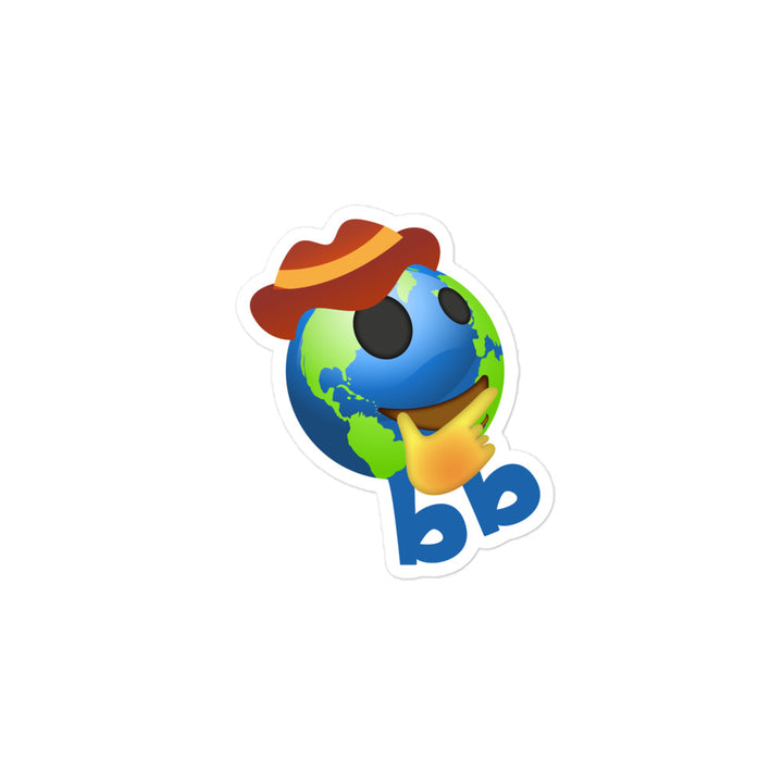 Earthbb Bubble-free sticker - Emojibb