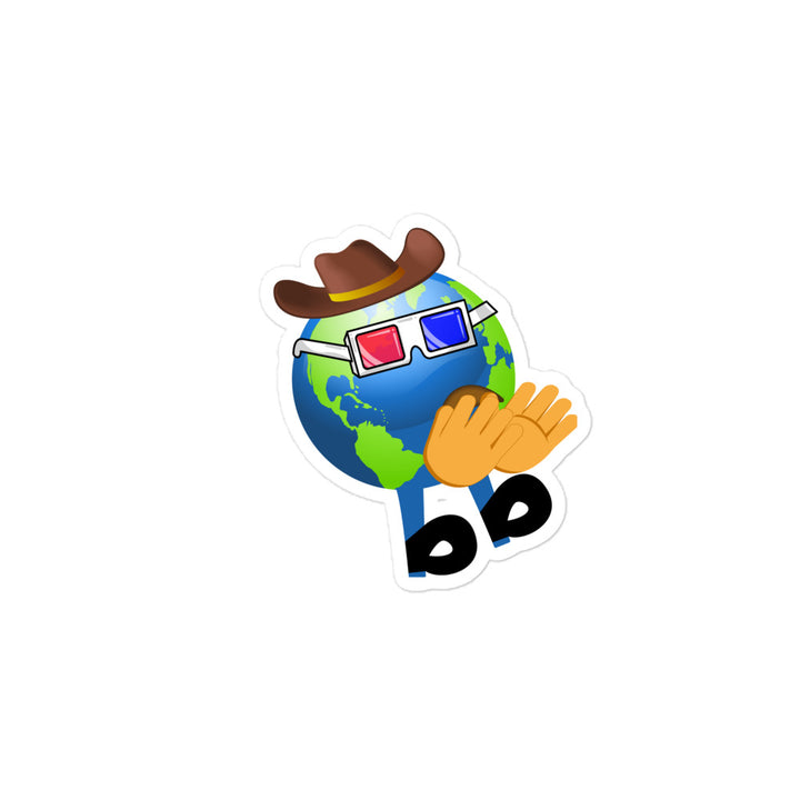 Earthbb Bubble-free sticker - Emojibb