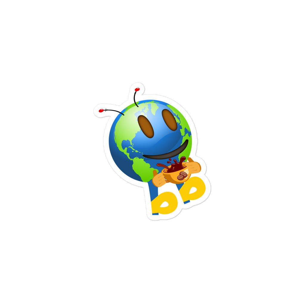 Earthbb Bubble-free sticker - Emojibb