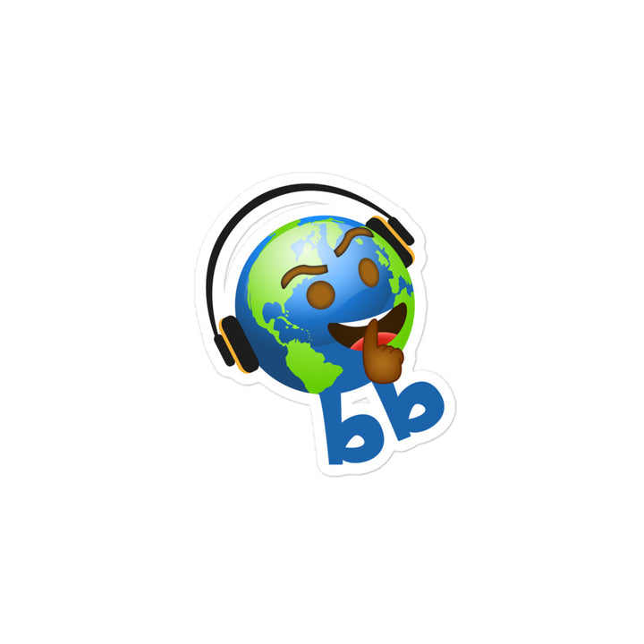 Earthbb Bubble-free sticker - Emojibb