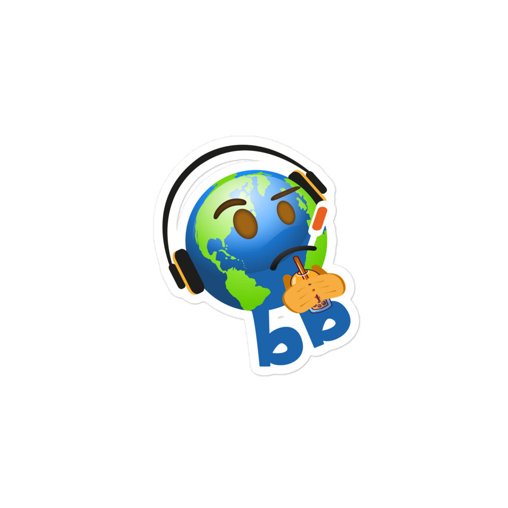 Earthbb Bubble-free sticker - Emojibb