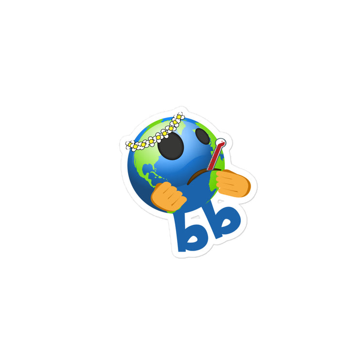 Earthbb Bubble-free sticker - Emojibb