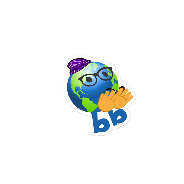 Earthbb Bubble-free sticker - Emojibb