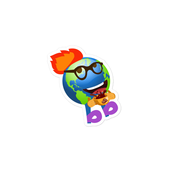 Earthbb Bubble-free sticker - Emojibb