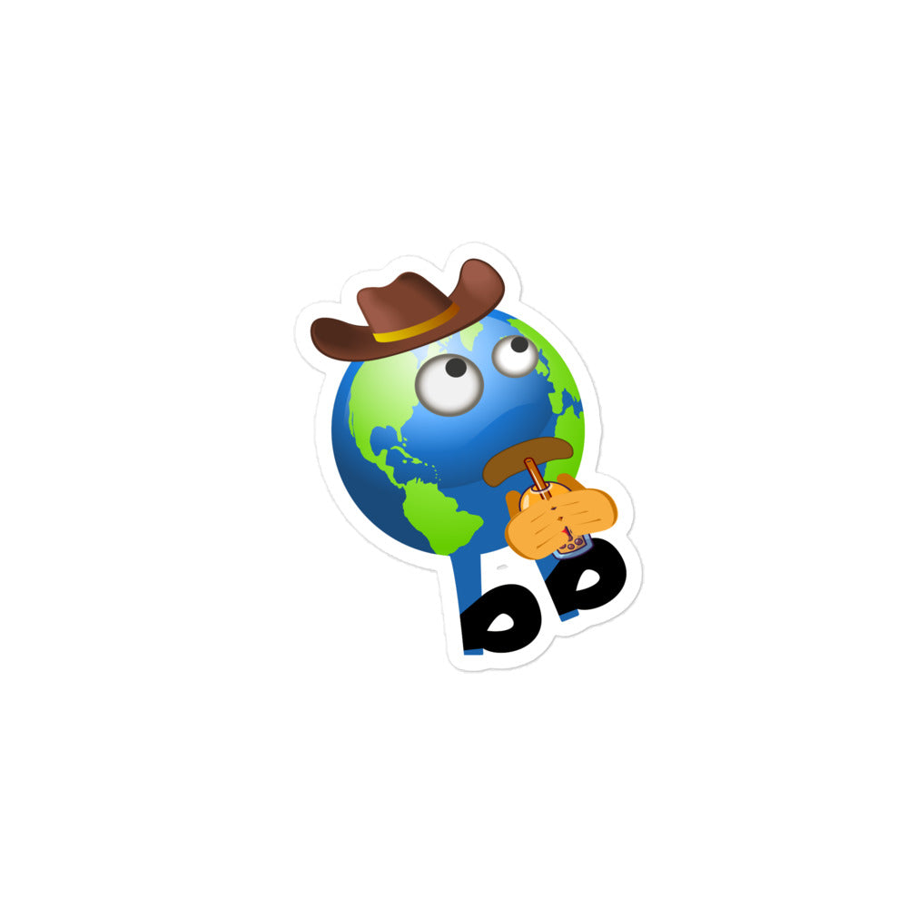 Earthbb Bubble-free sticker - Emojibb