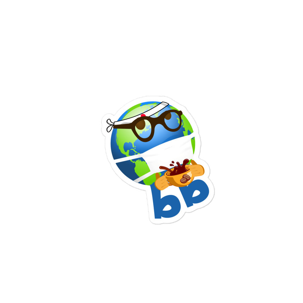 Earthbb Bubble-free sticker - Emojibb