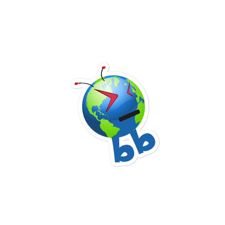 Earthbb Bubble-free sticker - Emojibb