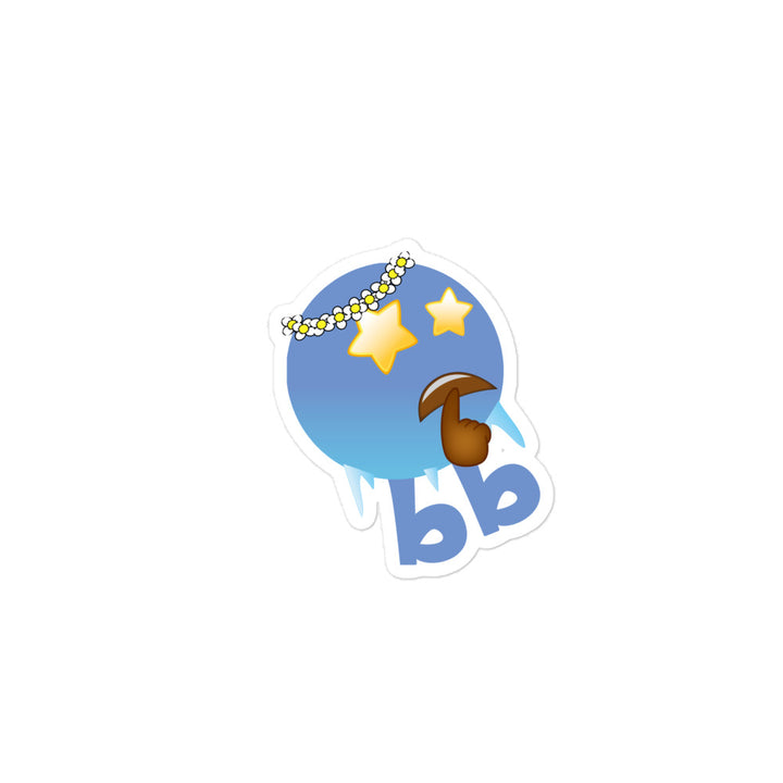 Earthbb Bubble-free sticker - Emojibb