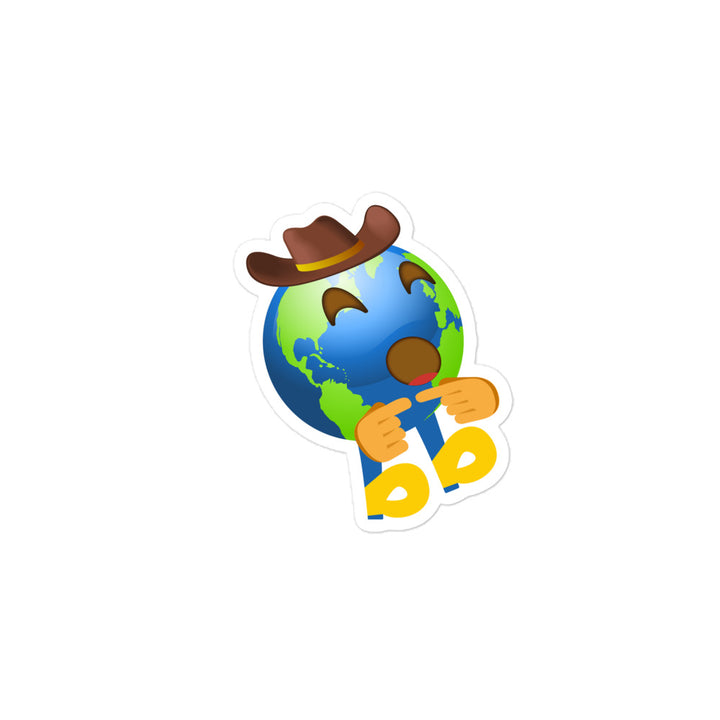 Earthbb Bubble-free sticker - Emojibb