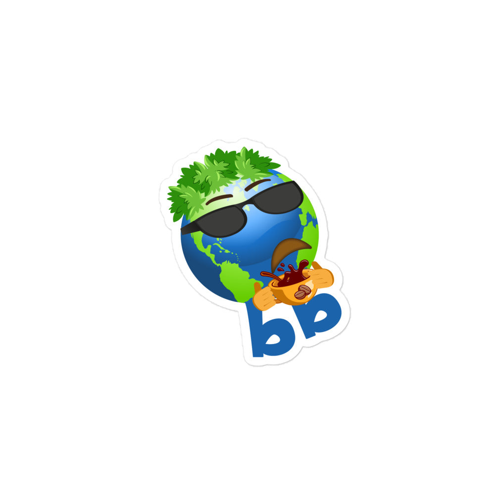 Earthbb Bubble-free sticker - Emojibb